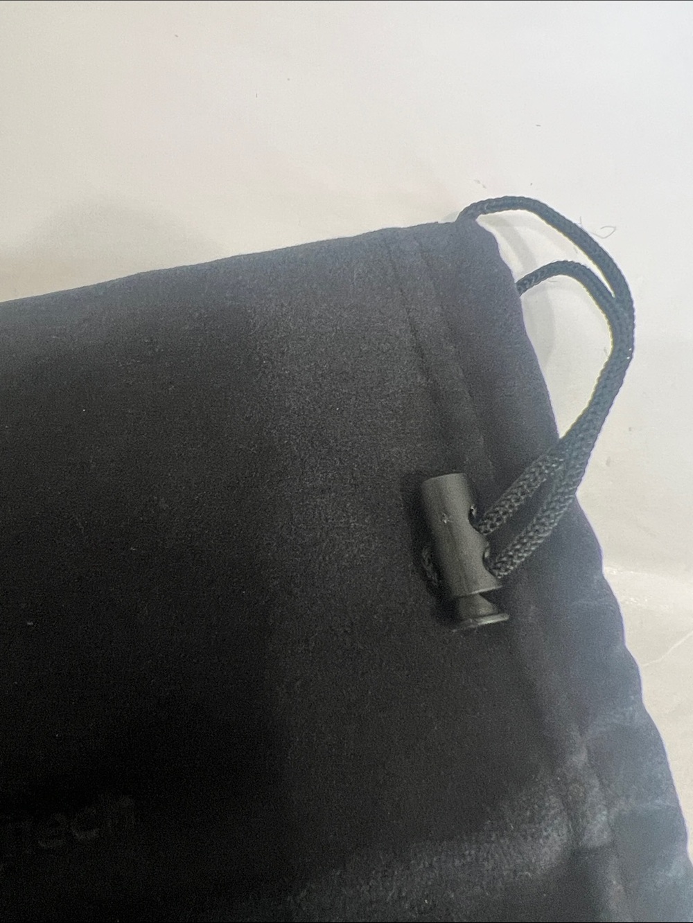 Logitech Black Soft Drawstring Accessory Pouch - Picture 2 of 5
